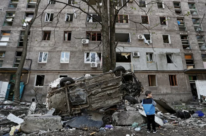 Diserang Pasukan Rusia Habis-habisan, Ukraina Berjuang untuk Menguasai Kota Lyman