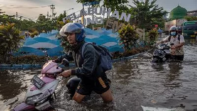 Tips Merawat Motor Setelah Terendam Banjir Rob Semarang Versi Yamaha