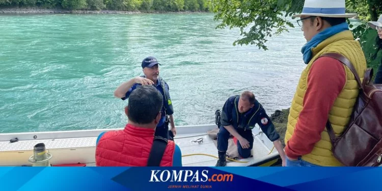 Pencarian Anak Ridwan Kamil di Sungai Aare Terkendala Air Keruh Akibat Partikel Lelehan Salju   Halaman all