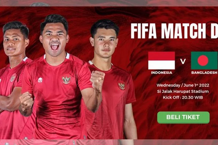 Jadwal Acara TV di Indosiar Hari Ini, Rabu 1 Juni 2022 : Live Indonesia vs Bangladesh di FIFA Matchday