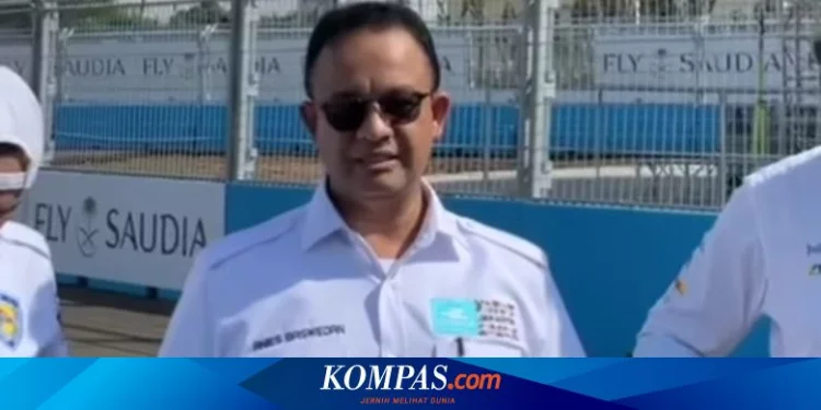 Anies: Seluruh Fase Persiapan Formula E Sudah Selesai Halaman all