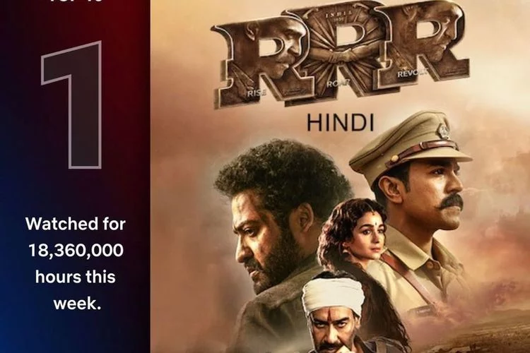 Film Trending Netflix: Sinopsis Film RRR, Duet Bollywood Spektakuler Ram Charan dan N. T. Rama Rao Jr