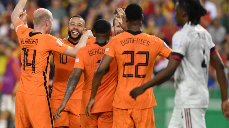 UEFA Nations League: Belgia Kebobolan 4 Gol, Belanda Sikat Sang Tetangga