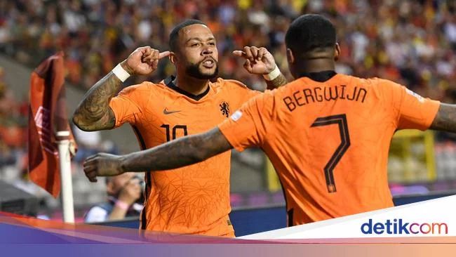 Belgia Vs Belanda: De Oranje Menang Telak 4-1