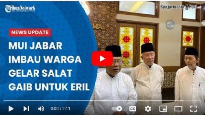 NEWS UPDATE - Keluarga Sudah Ikhlas, MUI Jabar Imbau Warga Gelar Salat Gaib untuk Eril