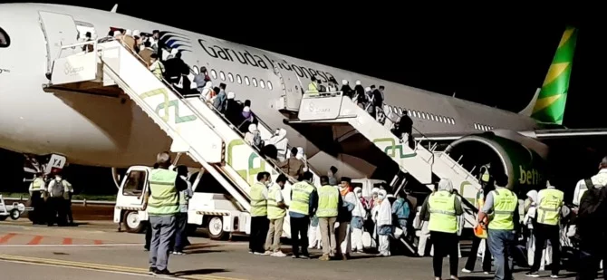 Bandara Internasional Adi Soemarmo Operasikan 5 Parking Stand Pesawat Haji
