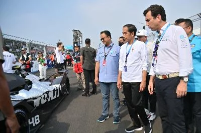 Formula E Jakarta Berakhir, Jokowi: Alhamdulillah Berjalan Lancar