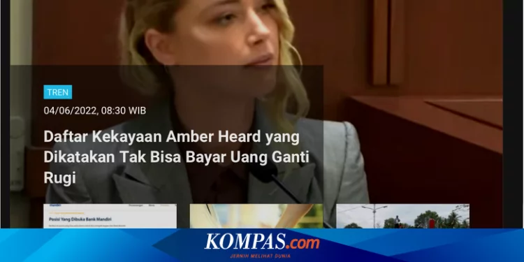 [POPULER TREN] Daftar Kekayaan Amber Heard | Cara Cek Sertifikat Tanah Online