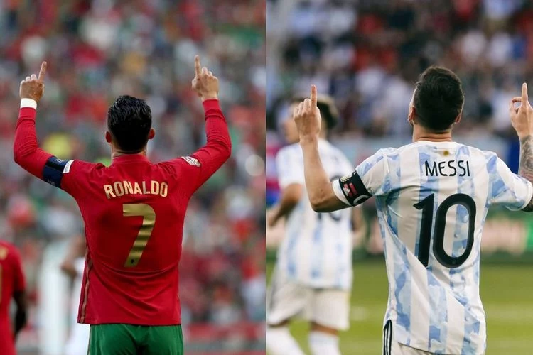 Dua GOAT Menggila! Cristiano Ronaldo Cetak Brace di Ajang Nations League, Lionel Messi Borong 5 Gol Argentina