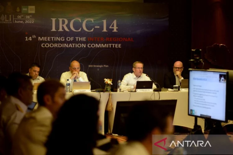 Pemimpin regional hidrografi internasional ikut pertemuan IRCC di Bali