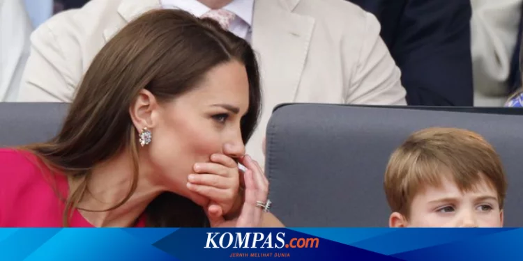 Ketika Pangeran Louis Tutup Mulut Kate Middleton di Platinum Jubilee... Halaman all