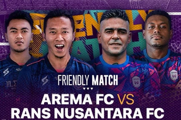 2 Link Live Streaming Arema vs RANS Nusantara FC Malam Ini 20:00 WIB