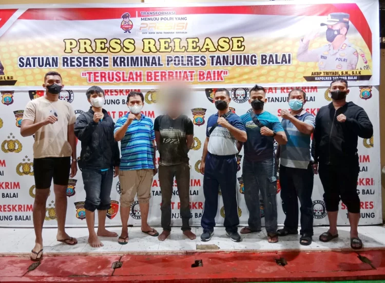 Pelaku Pembakaran DPO  Dua Tahun Diwmankan Personil Reskrim Polres Tanjungbalai