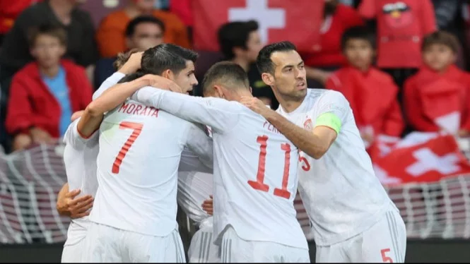 Pablo Sarabia Jadi Penentu Kemenangan Spanyol atas Swiss dengan Skor Tipis 1-0