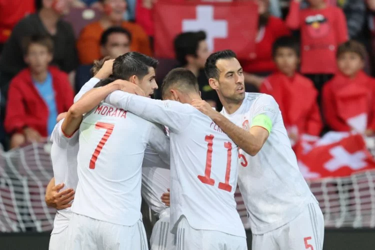 Spanyol menang tipis atas Swiss, tercetak di menit awal