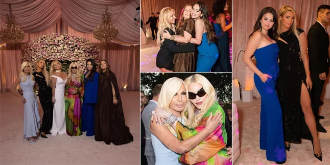 11 Potret Madonna, Paris Hilton Hingga Selena Gomez Saat Kondangan di Pesta Pernikahan Britney Spears dan Sam Asghari