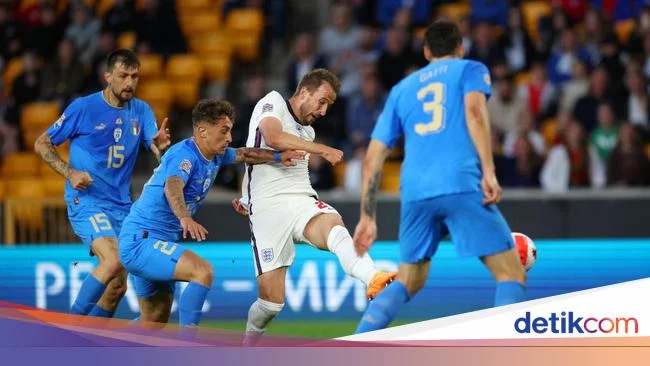 Hasil UEFA Nations League: Inggris vs Italia Berakhir Tanpa Gol