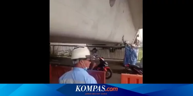 Video Viral Girder Box Kereta Cepat Jakarta Bandung Mepet Jembatan, Ini Kata KCIC