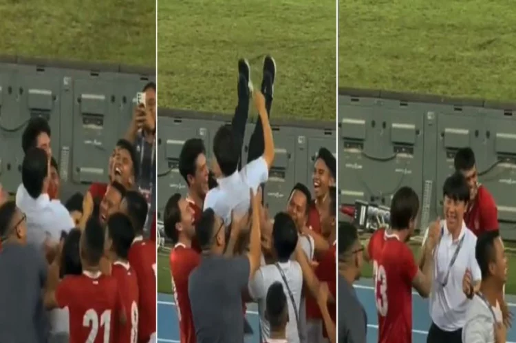 Timnas Indonesia Lolos Piala Asia, Shin Tae-yong Dilempar ke Udara