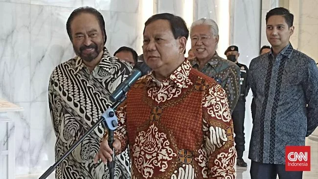 NasDem Blak-blakan soal Prabowo Jadi Capres Pilihan Partai