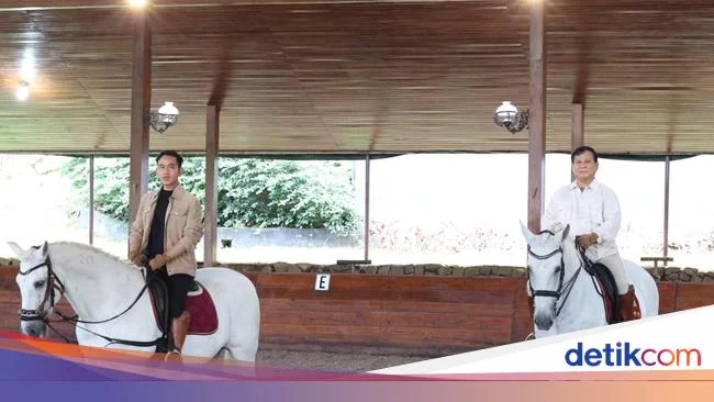 Pesan Politik Prabowo Saat Ajarkan Berkuda ke Gibran