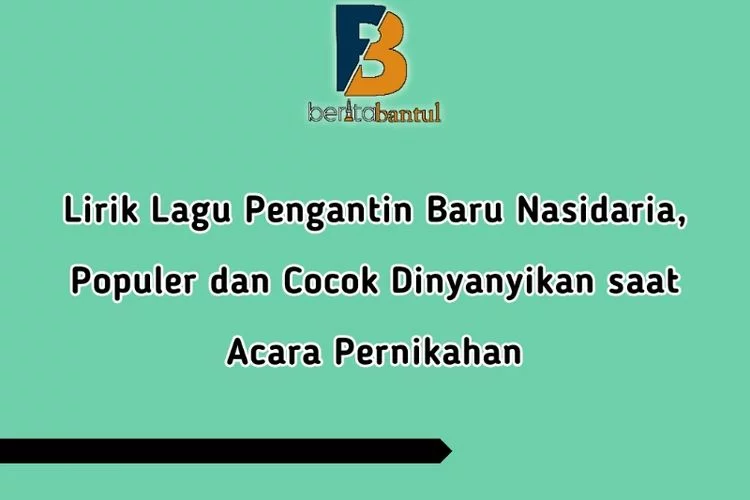 Lirik Lagu Perdamaian yang Bawa Nasida Ria ke Panggung Internasional di Jerman