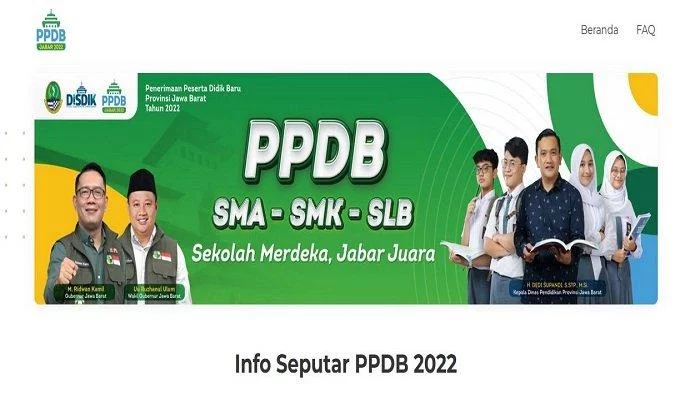 Cara Daftar PPDB Jabar SMA-SMK Tahun 2022 Tahap 2 di ppdb.disdik.jabarprov.go.id