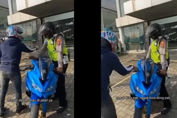 Video 'Motor Baru Ditilang' Viral di TikTok, Pemuda yang Ditilang di Dealer: Saya Malah Nggak Tahu - Pikiran-Rakyat.com