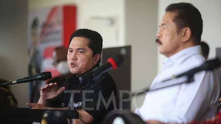 Erick Thohir: Garuda Fokus Penerbangan Domestik, Dulu 70 Persen Internasional Rugi Semua