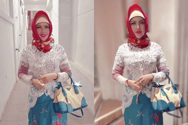 Adain syukuran, hijab Barbie Kumalasari dihujat netizen dari dibilang nenek-nenek hingga dikasih tips jitu