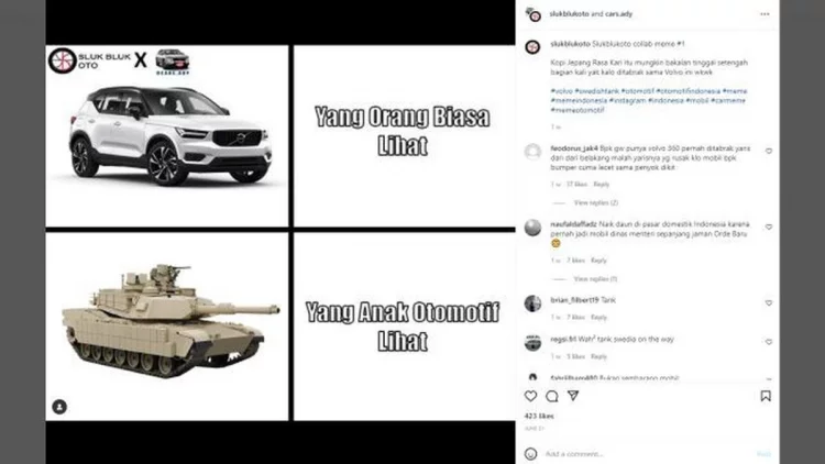 Meme Otomotif Pekan Ini: Volvo di Mata Anak Otomotif