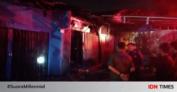 Semalam 2 Peristiwa Kebakaran Terjadi di Bandar Lampung