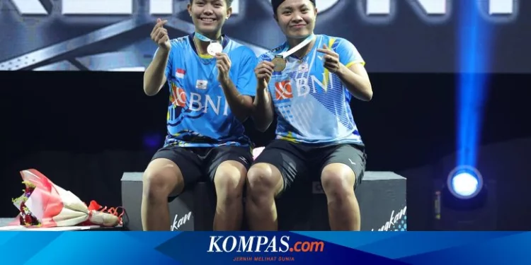 Update Ranking BWF, Apriyani/Fadia Melesat Usai Juara Malaysia Open 2022 Halaman all