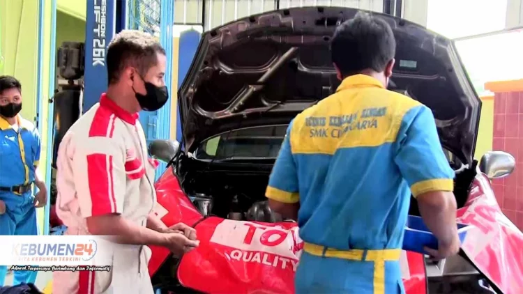 Gandeng Nasmoco, SMK Cipta Karya Prembun Asah Kemampuan Siswa Dibidang Otomotif