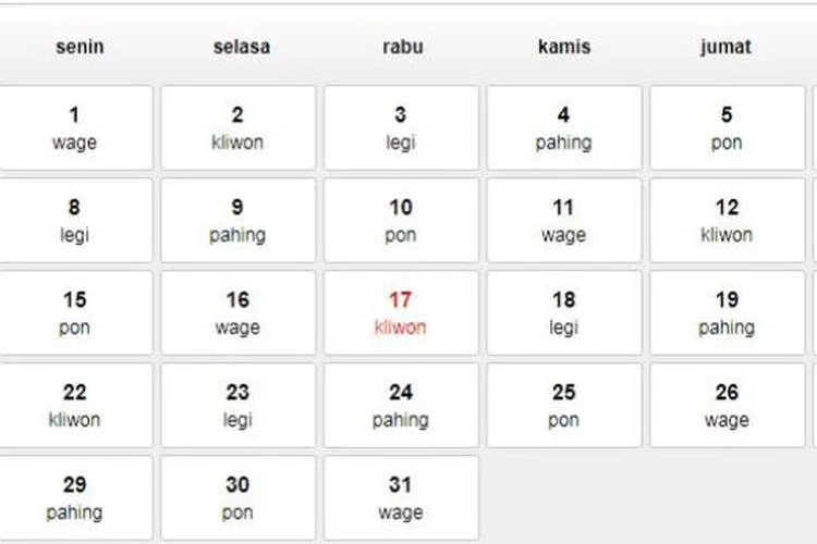 Daftar Hari Besar Nasional dan Internasional Bulan Agustus, September, Oktober, November, Desember 2022