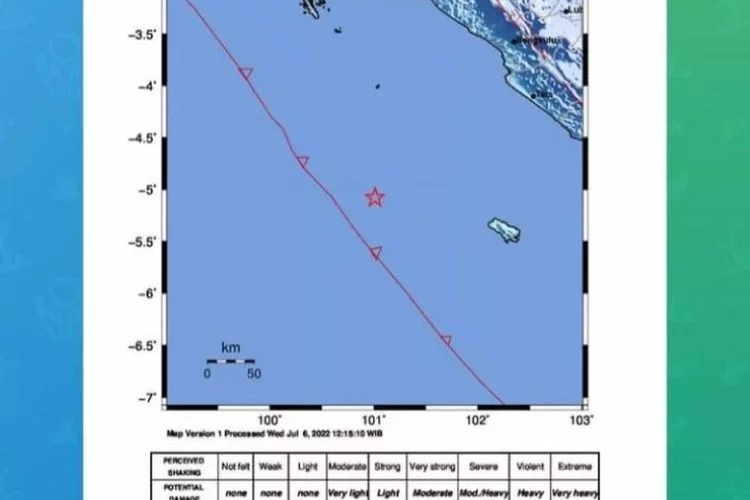 Dua Peristiwa Gempa Bumi Hari Ini, Tidak Berpotensi Tsunami