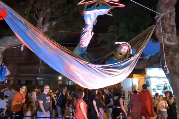 Festival patung manusia hidup internasional digelar di Israel