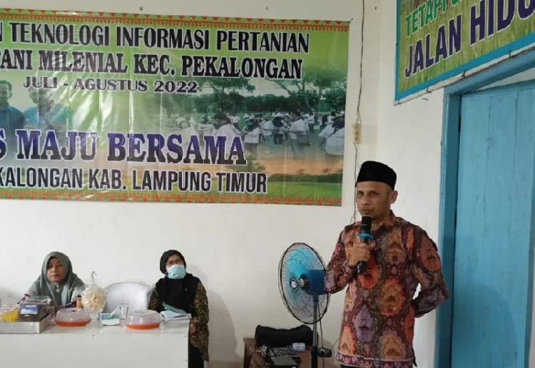 Anggota DPRD Lampung Ismail Jafar Harap Petani Milenial Manfaatkan Tek