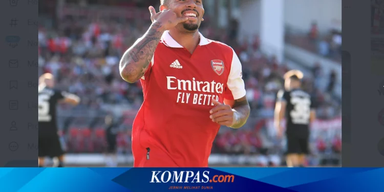 Nuernberg Vs Arsenal: Gabriel Jesus dan 90 Detik Pembuktian, The Gunners Tersengat Energi Baru Halaman all