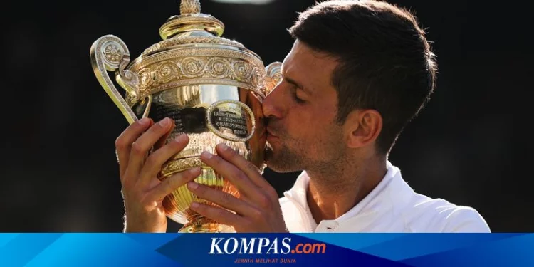 Daftar Juara Tunggal Putra Wimbledon, Novak Djokovic Raih Titel Ketujuh