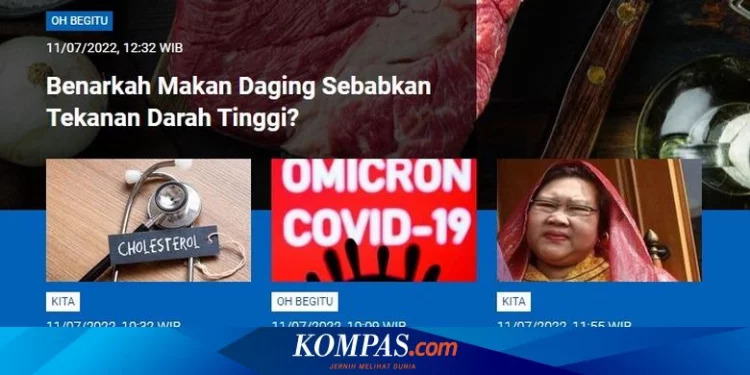 [POPULER SAINS] Makan Daging Sebabkan Tekanan Darah Tinggi | Cara Menurunkan Kolesterol | Shanghai Deteksi Subvarian Baru BA.5.2.1 Halaman all