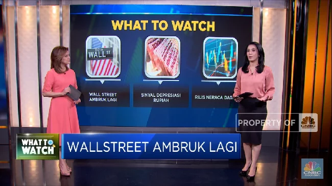 Watch to Watch: Wall Street Ambruk & Surplus Neraca Dagang RI