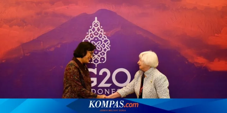 Sri Mulyani dan Menkeu AS Bertemu, Ini yang Dibahas