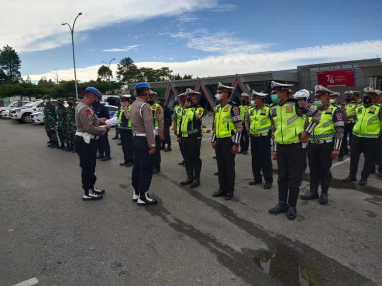 Polda Sumut Laksanakan pengamanan Kedatangan Delegasi W-20 di Bandara Internasional Kualanamu -