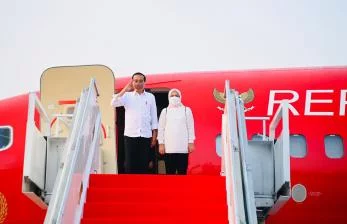 Jokowi Resmikan Perluasan Bandara Internasional Komodo