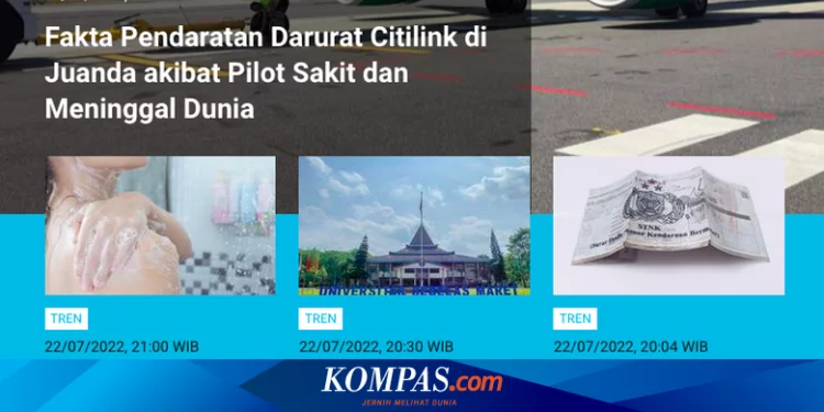 [POPULER TREN] Fakta Pendaratan Darurat Citilink | Update Kasus Dugaan Polisi Tembak Polisi