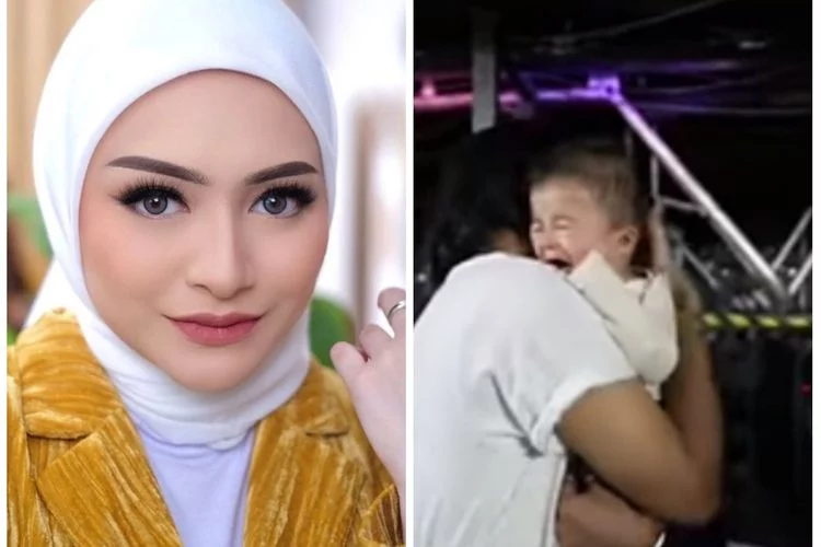 Usai baby Adzam berkaca-kaca dan menangis histeris saat bertemu Rizky Febian,begini respon Nathalie Holscher