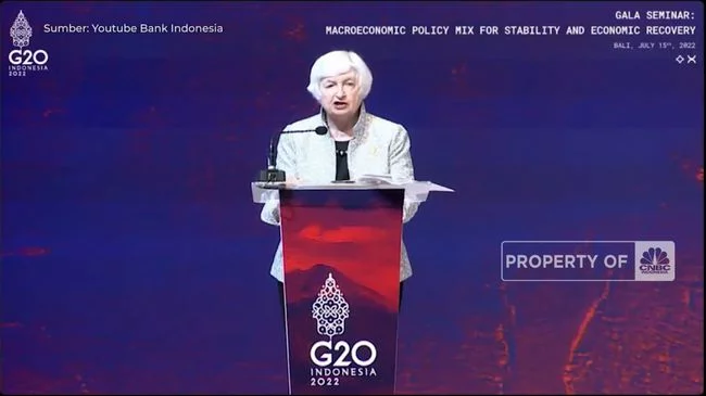 Jreeng.. Amerika Resmi Resesi, Yellen 'Teriak' Ini!