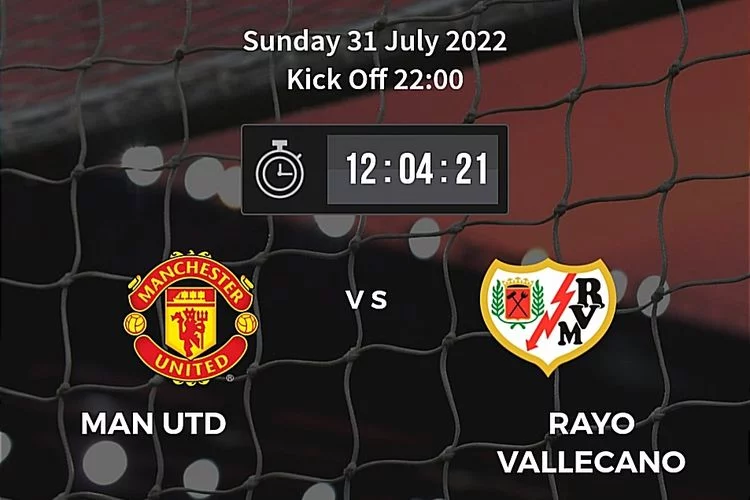 Manchester United vs Rayo Vallecano Pramusim Malam Ini dan Prediksi Line Up, Tayang di TV Mana, Jam Berapa?