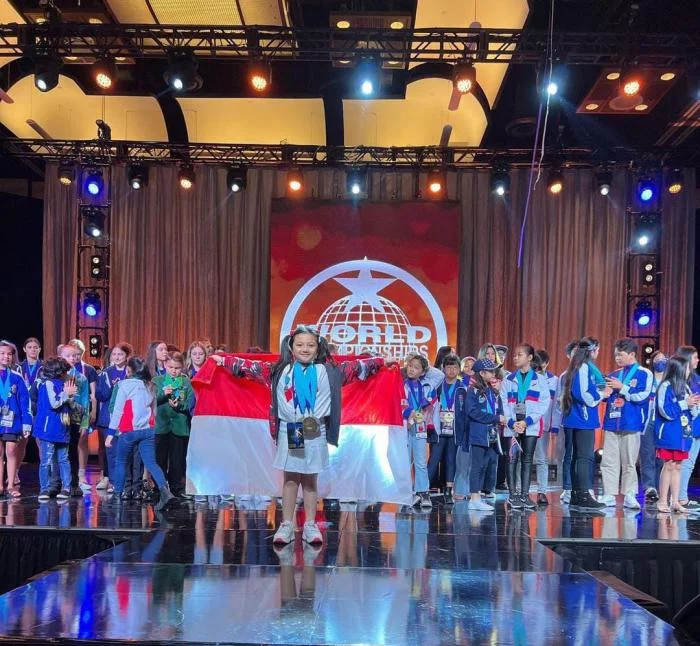Arsy Hermansyah Juara 1 Ajang Pencarian Bakat di Amerika dan Raih 6 Medali Emas serta 2 Perak, Ashanty: Bangga Lihat Bendera Indonesia Berkibar